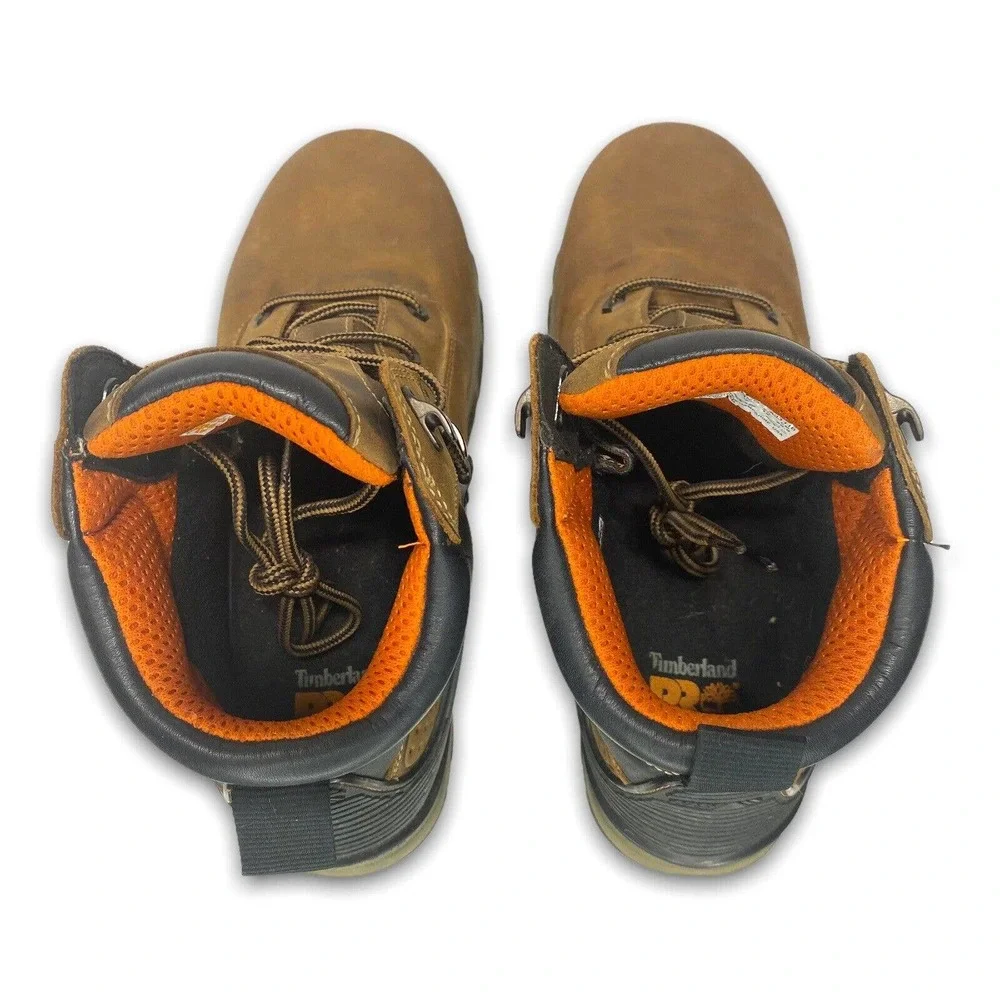 Timberland PRO Mens Hypercharge 6" Waterproof Composite Toe Boots Size 10 A1RVS - Picture 9 of 13